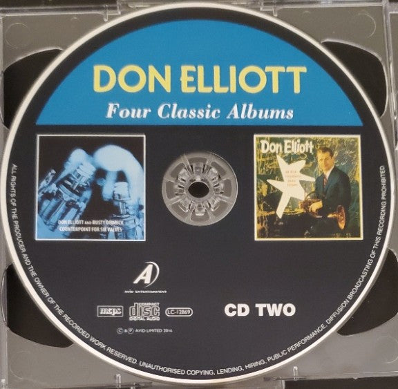 Don Elliott : Four Classic Albums (2xCD, Comp, RE)
