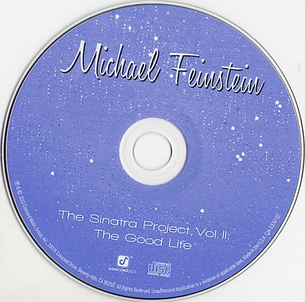 Michael Feinstein : Sinatra Project, Vol. II: The Good Life (CD, Album)