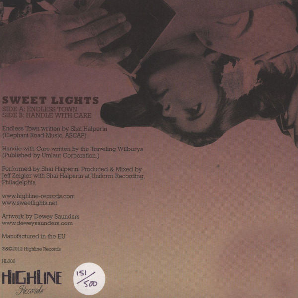 Sweet Lights : Endless Town (7", Single, Ltd)