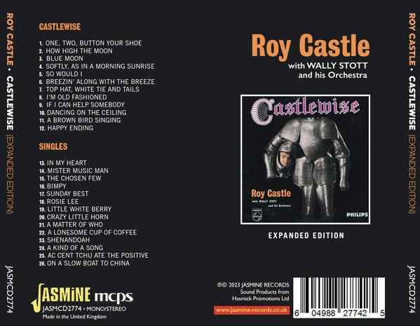 Roy Castle With Wally Stott & His Orchestra : Castlewise (CD, Comp, Mono, Exp)