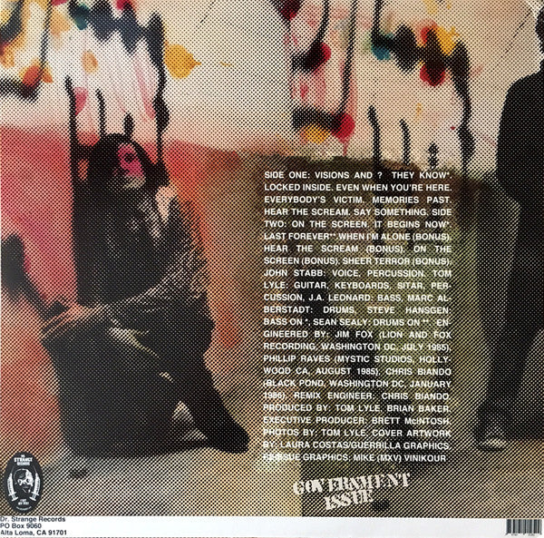 Government Issue : Government Issue (LP, Album, RE)