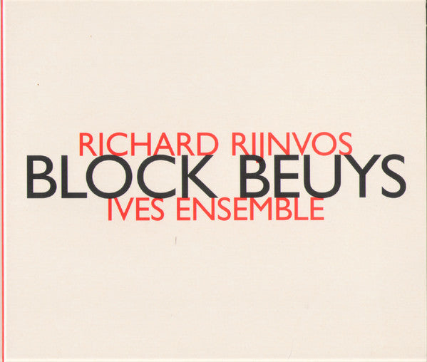 Richard Rijnvos • Ives Ensemble : Block Beuys (CD, Album)