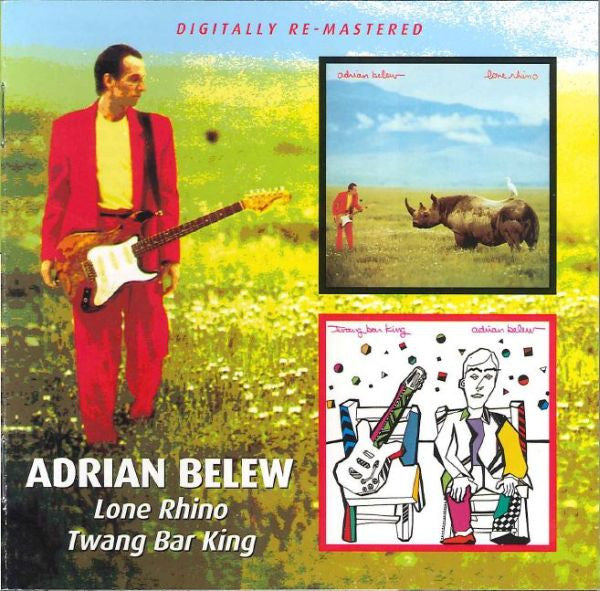 Adrian Belew : Lone Rhino / Twang Bar King (CD, Comp, RM)