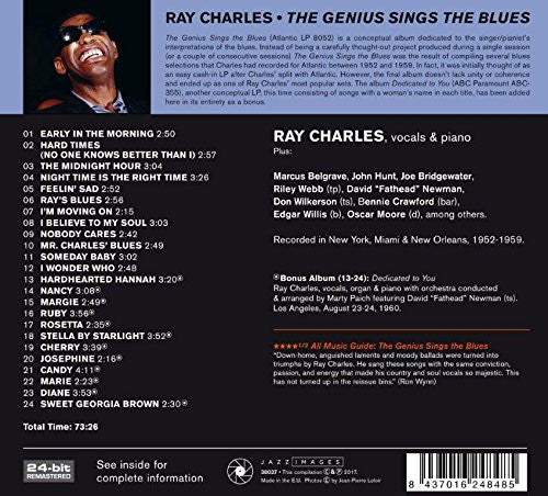 Ray Charles : The Genius Sings The Blues (CD, Comp, RE, RM, Dig)