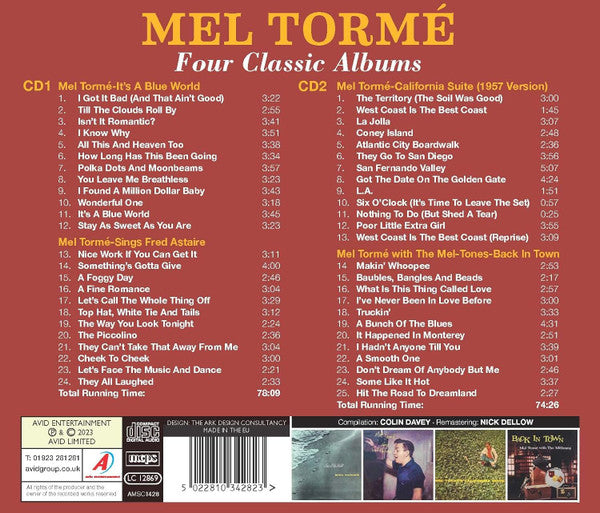Mel Tormé : Four Classic Albums (2xCD, Comp)