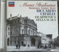 Felix Mendelssohn-Bartholdy, Franz Schubert, Wolfgang Amadeus Mozart, Riccardo Chailly, Filarmonica Della Scala : Musa Italiana (CD, Album)
