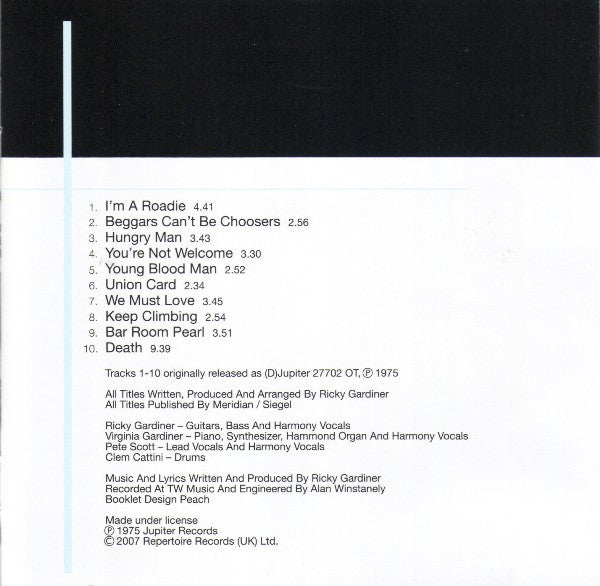 Beggars Opera : Beggars Can't Be Choosers (CD, Album, RE, Dig)