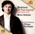 Felix Mendelssohn-Bartholdy - Martin Helmchen, Royal Flemish Philharmonic, Philippe Herreweghe : The Piano Concertos / Rondo Brilliant, Op. 29 (SACD, Hybrid, Multichannel)
