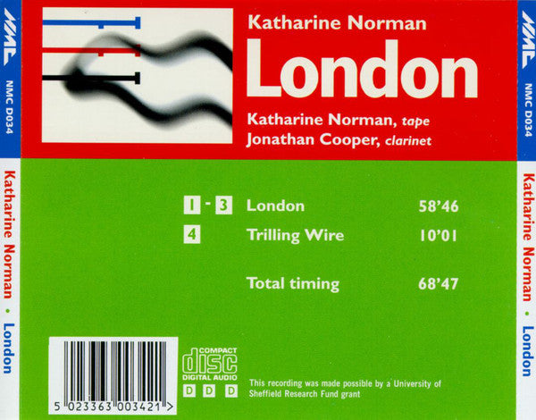 Katharine Norman : London (CD, Album)