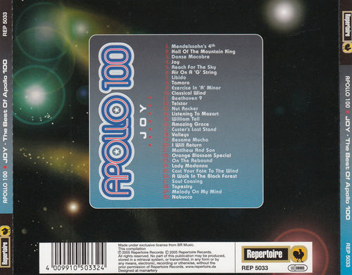 Apollo 100 : Joy - The Best Of Apollo 100 (CD, Comp)