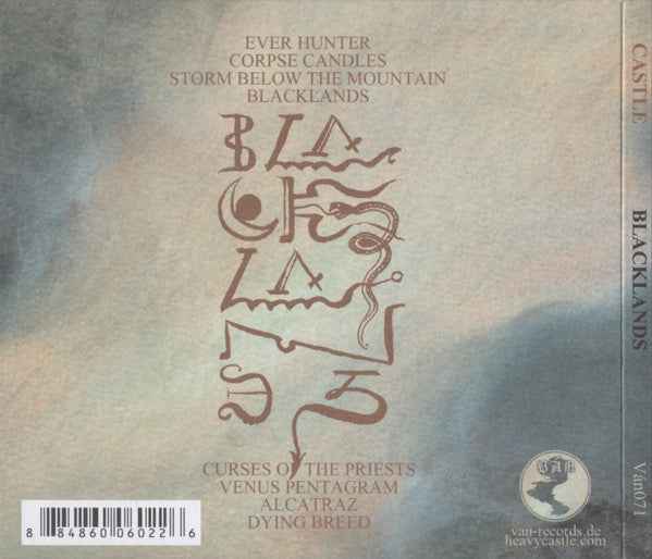 Castle (5) : Blacklands (CD, Album)
