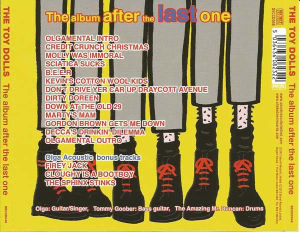 Toy Dolls : The Album After The Last One (CD, Album)
