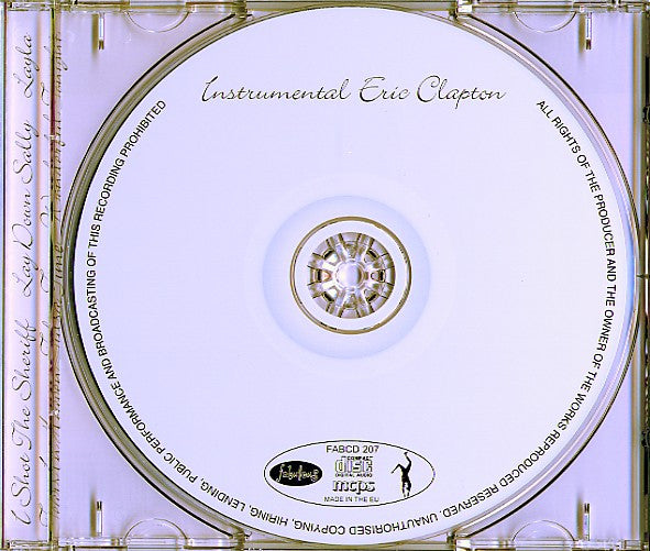 Unknown Artist : Instrumental Eric Clapton (CD, Comp)