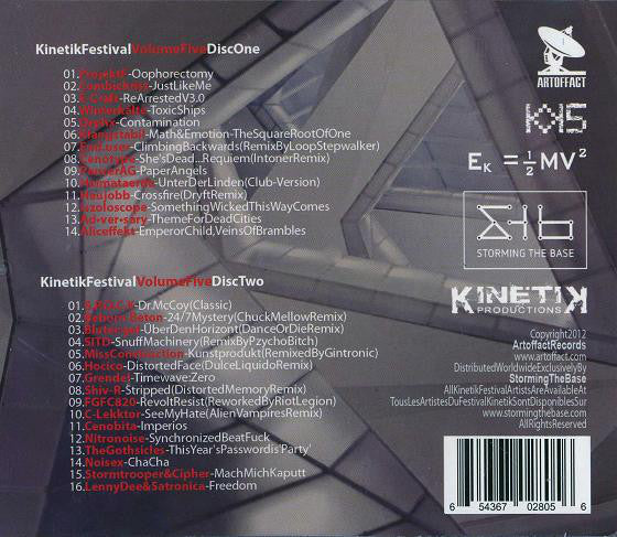 Various : Kinetik Festival Volume 5 (2xCD, Comp)