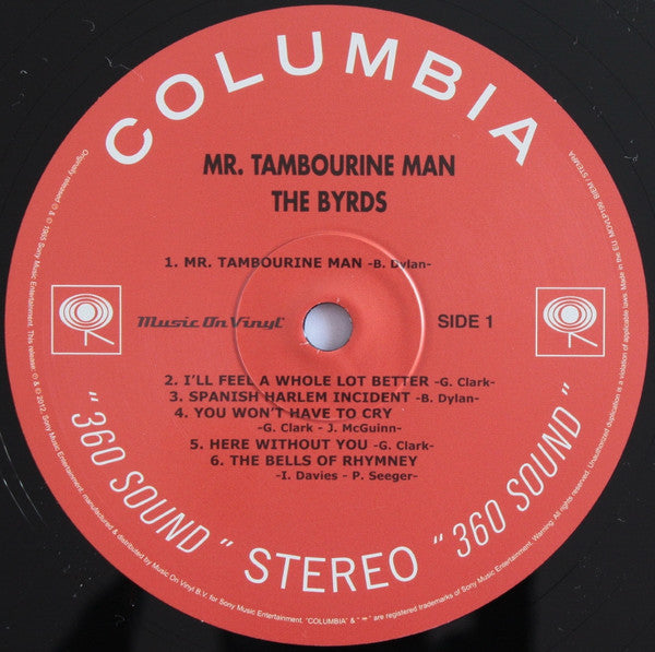 The Byrds : Mr. Tambourine Man (LP, Album, RE)