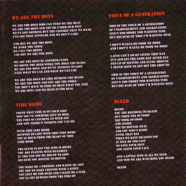 Blitz (3) : Voice Of A Generation (2xCD, Album, RE, RM)