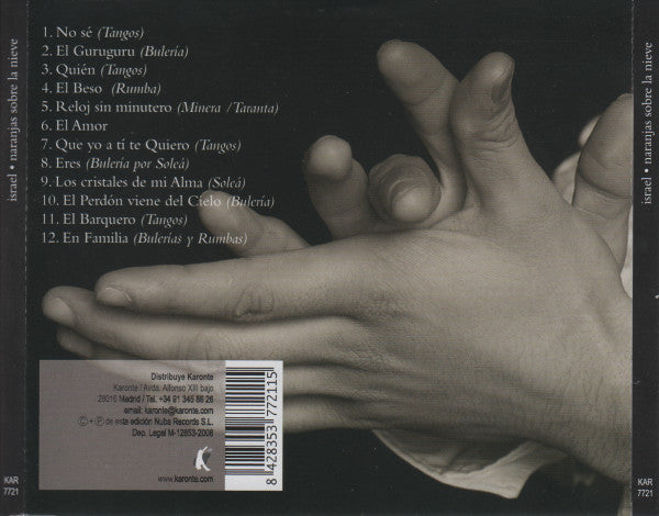 Israel Fernández : Naranjas Sobre La Nieve (CD, Album)