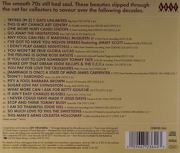 Various : Masterpieces Of Modern Soul (Volume 3) (CD, Comp)