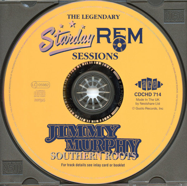 Jimmy Murphy (2) : Southern Roots - The Legendary Starday REM Sessions (CD, Comp)