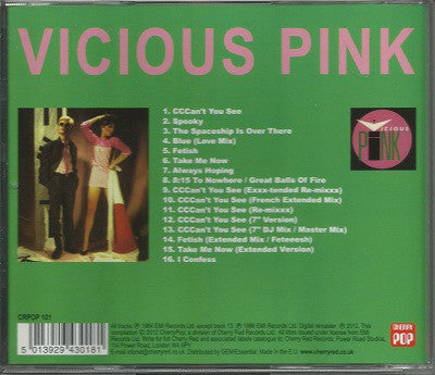Vicious Pink : Vicious Pink (CD, Comp, RE, RM)