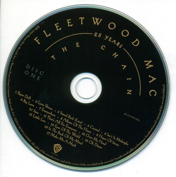 Fleetwood Mac : 25 Years The Chain (4xCD, Comp, RE, Fat)