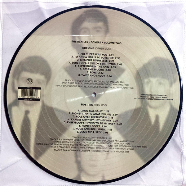 The Beatles : Covers Volume 2 (LP, Comp, Pic, Unofficial)
