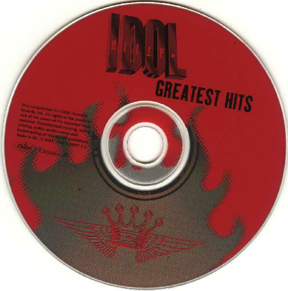 Billy Idol : Greatest Hits (CD, Comp, RM, RP)