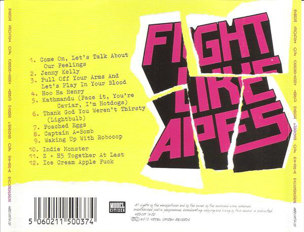 Fight Like Apes : The Body Of Christ And The Legs Of Tina Turner (CD, Album)