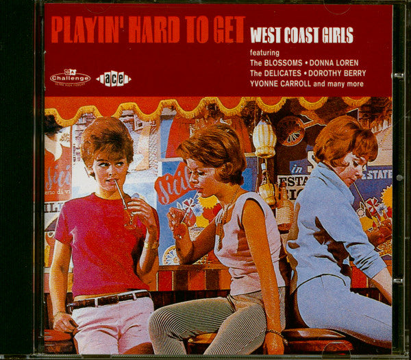 Various : Playin' Hard To Get - West Coast Girls (CD, Comp)