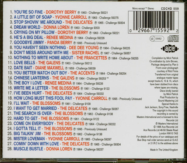 Various : Playin' Hard To Get - West Coast Girls (CD, Comp)