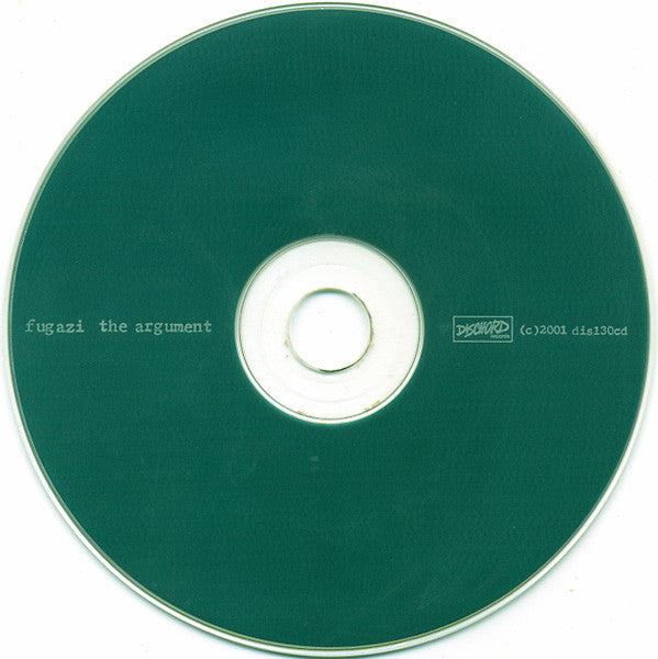 Fugazi : The Argument (CD, Album, MPO)