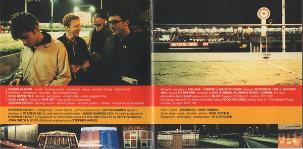Blur : Parklife (CD, Album, EMI)