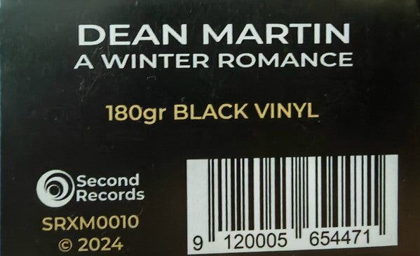 Dean Martin : A Winter Romance (LP, Album, RE)