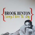 Brook Benton : Songs I Love To Sing (LP, Album, Ltd, 180)
