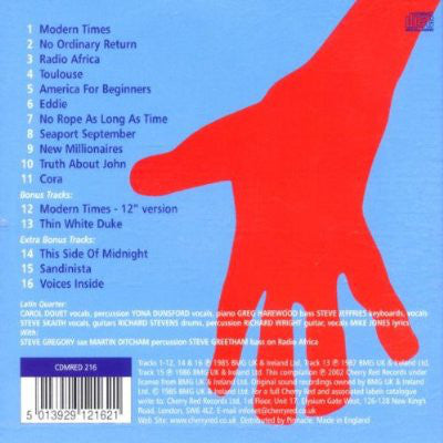 Latin Quarter : Modern Times (CD, Album, RE)