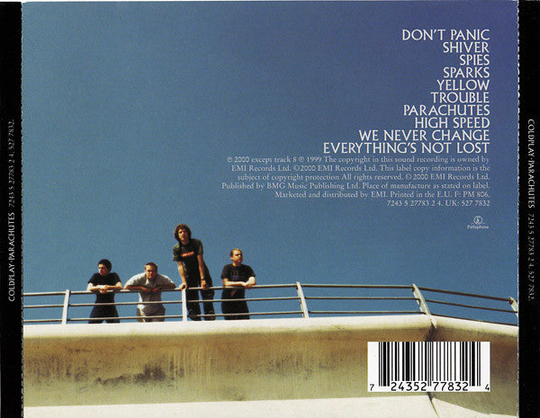 Coldplay : Parachutes (CD, Album)