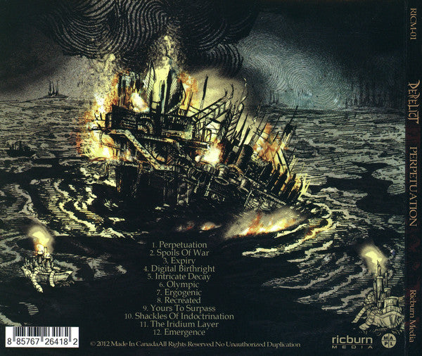 Derelict (6) : Perpetuation (CD, Album)