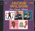 Jackie Wilson : Five Classic Albums  (He's So Fine / Lonely Teardrops / Sings The Blues / A Woman, A Lover, A Friend / By Special Request) (2xCD, Comp, Mono, RE, RM)