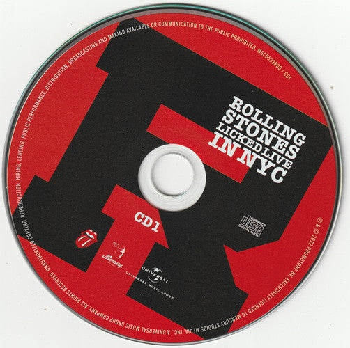 The Rolling Stones : Licked Live In NYC (2xCD, Album, RM)