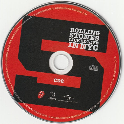 The Rolling Stones : Licked Live In NYC (2xCD, Album, RM)