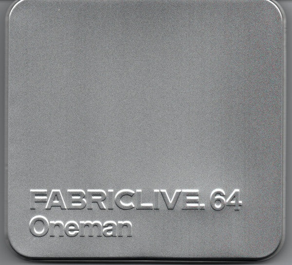 Oneman : Fabriclive 64 (CD, Mixed)