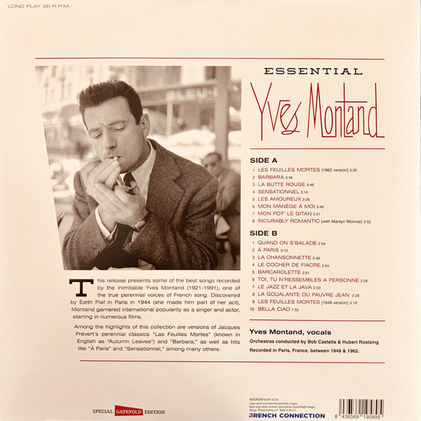 Yves Montand : Essential (LP, Comp, Ltd)