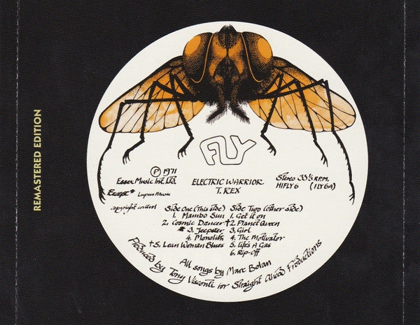 T. Rex : Electric Warrior (CD, Album, RE, RM)