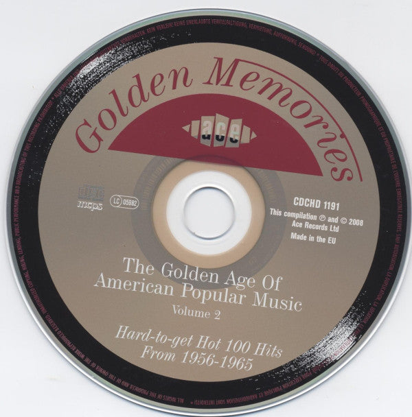Various : The Golden Age Of American Popular Music (Volume 2) (CD, Comp)