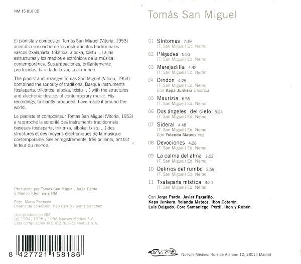 Tomás San Miguel : Nuevos Medios Colección (CD, Comp)
