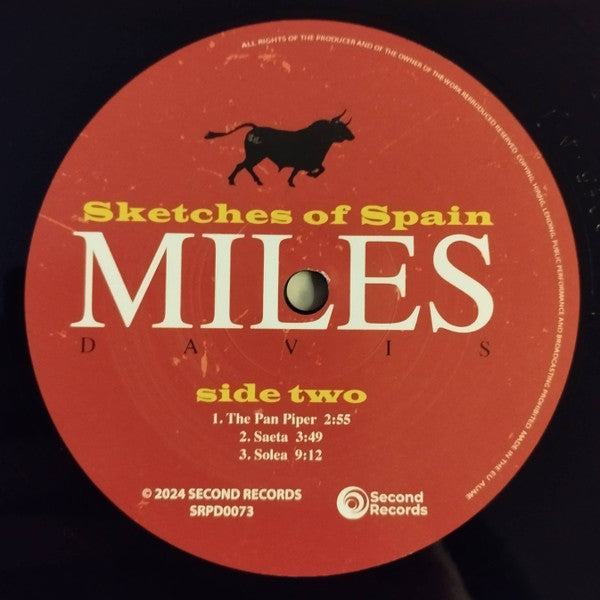 Miles Davis : Sketches Of Spain (LP, Album, RE, 180)