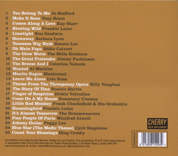 Saint Etienne : Songs For The Lyons Cornerhouse (CD, Comp)