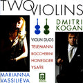 Dmitri Kogan, Marianna Vassilieva : Two Violins (CD, Album)