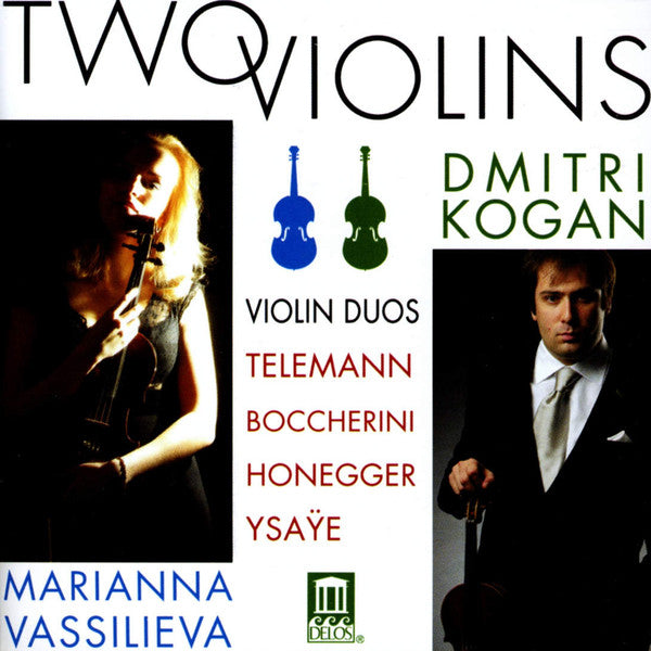 Dmitri Kogan, Marianna Vassilieva : Two Violins (CD, Album)