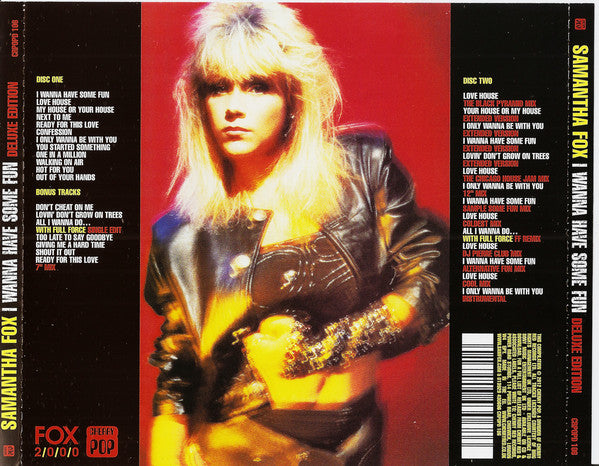 Samantha Fox : I Wanna Have Some Fun (CD, Album, RE + CD, Comp + Dlx, RM)